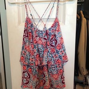 Express colorful tank top